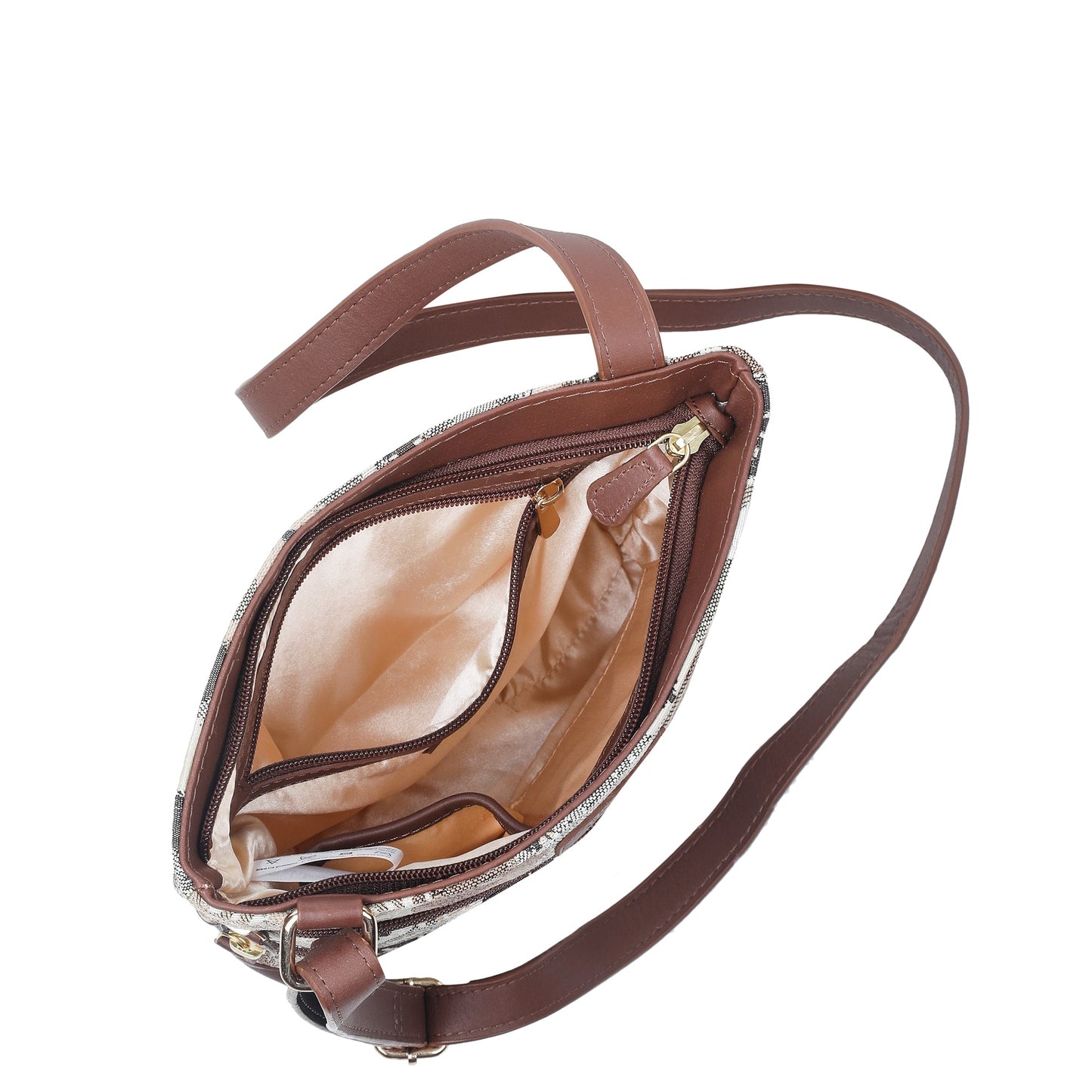 Abstract Tapestry Crossbody Sling Bag – Women’s Shoulder & Messenger Purse