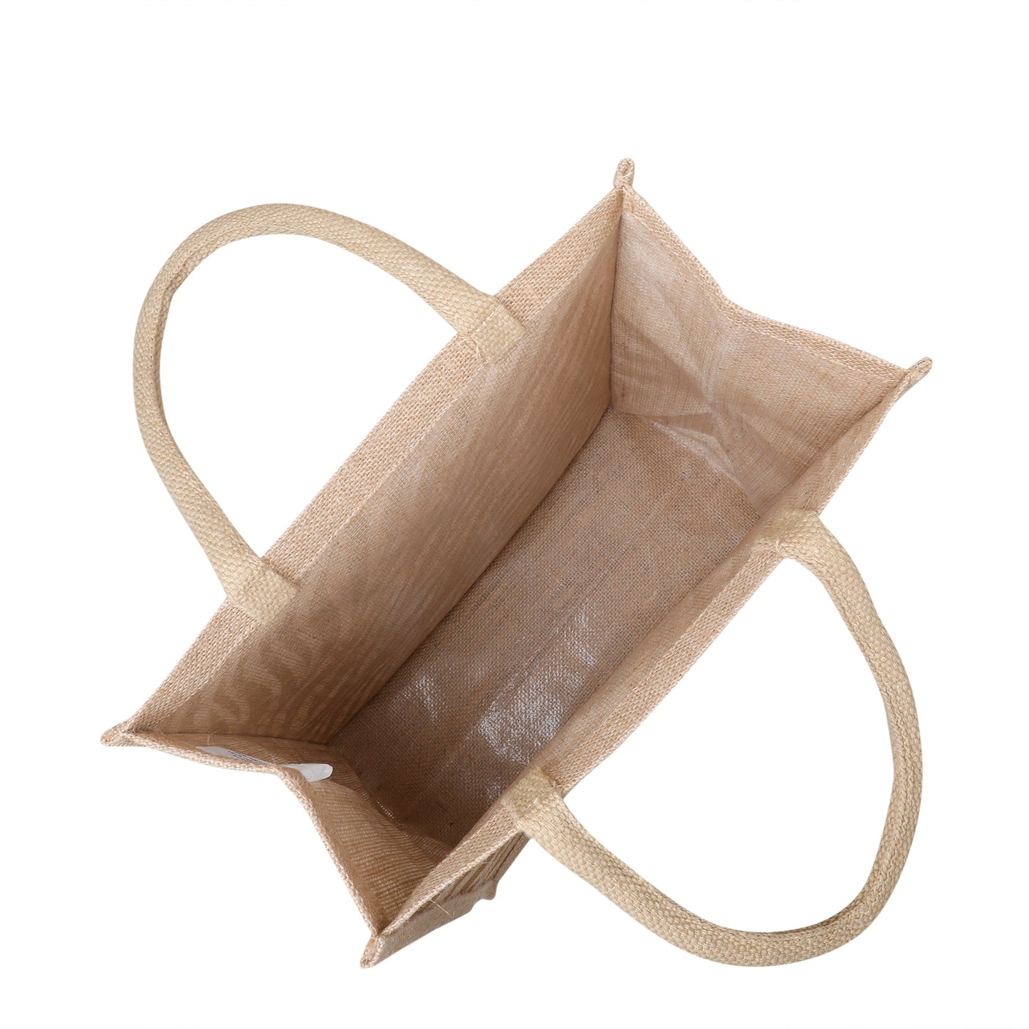 Eco-Friendly zebra-inspired pattern Natural Jute Tote Bag – Printed Reusable Bag for Shopping, Groceries, Travel, Beach, and Everyday Use