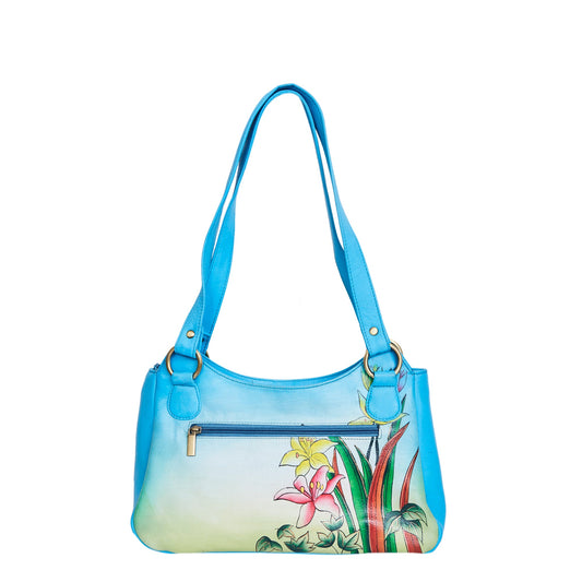 Puppy Animal Hand-painted Shoulder Bag