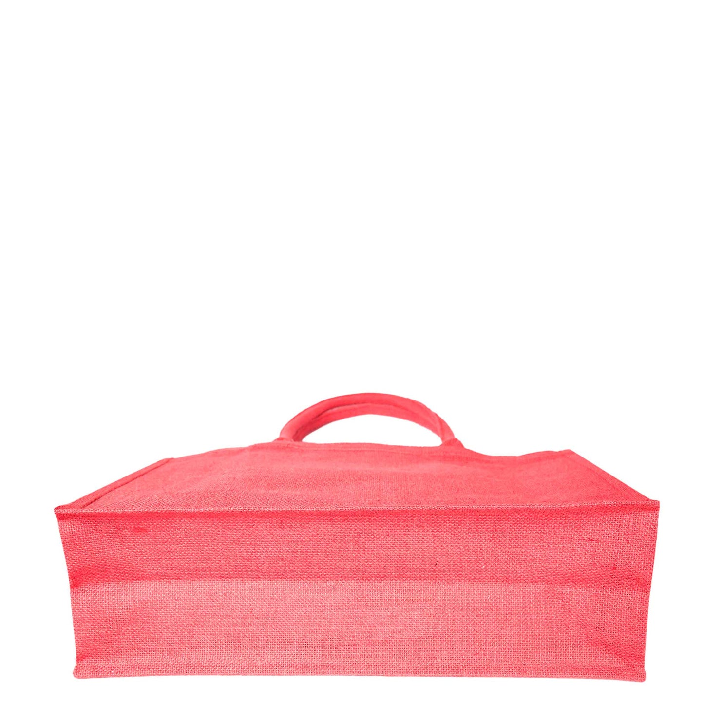 Burlap Jute Tote Bags – Vibrant Red, Pink, Green & Orange, Available for Wholesale, Travel & Weddings (Set of 4)