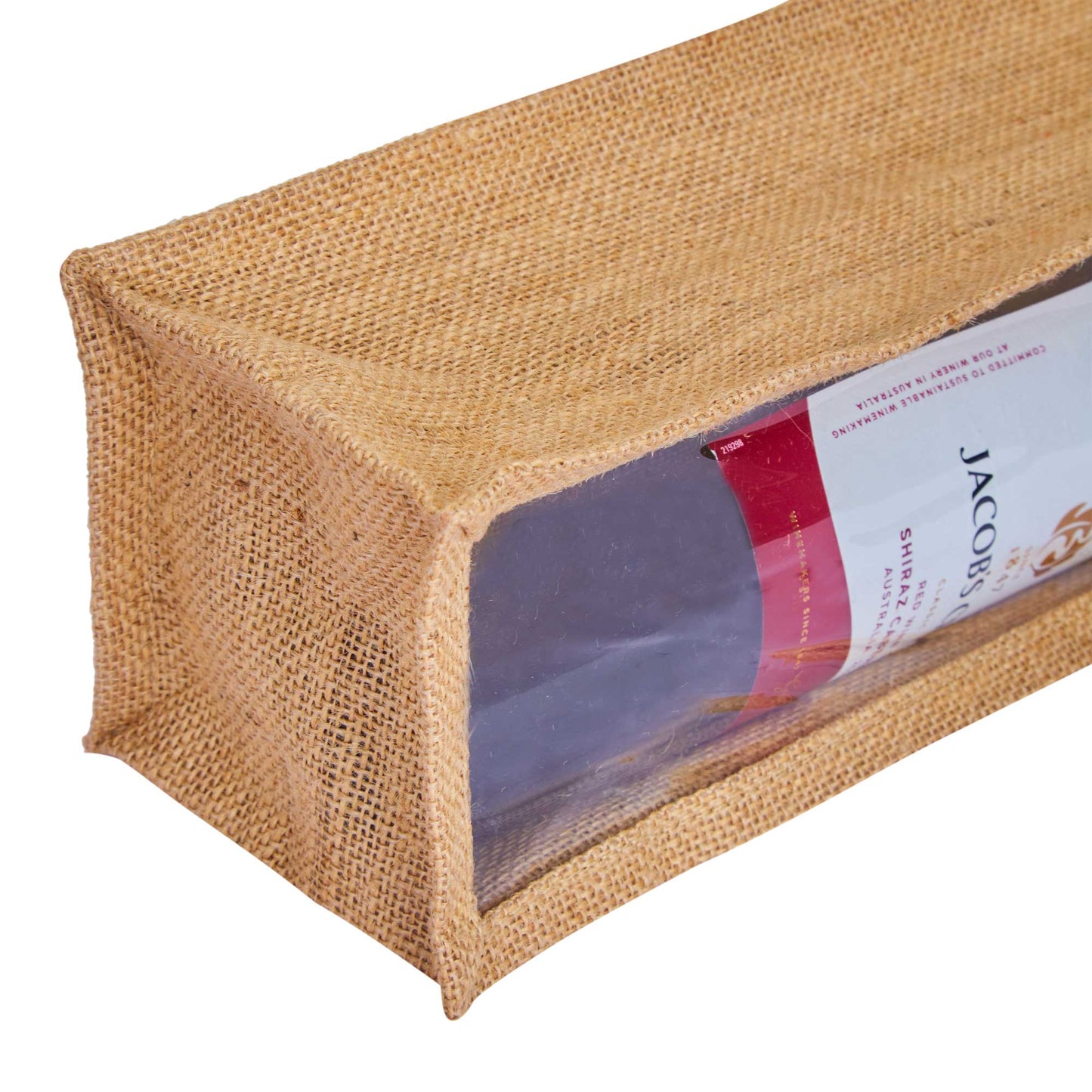 Natural Burlap Jute Wine Gift Bags– Reusable Bottle Totes, Ideal for Parties, Weddings, Christmas & Gift Packaging (Packs of 12 )