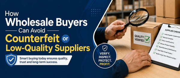 How Wholesale Buyers Can Avoid Counterfeit or Low-Quality Suppliers