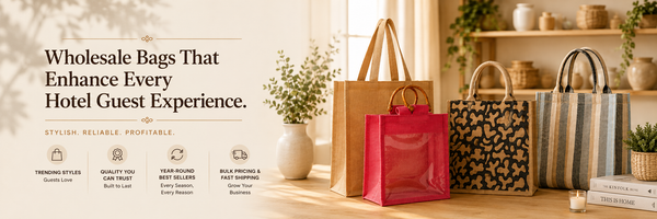 The Best Wholesale Bags for Hotel Gift Shops in Canada & the USA