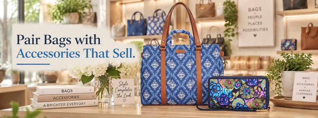 How to Use Cross-Merchandising to Sell a Handbag with Complementary Accessories