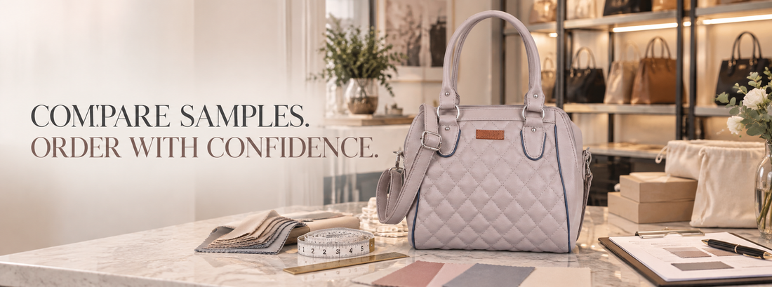 How to Compare Wholesale Handbag Samples from Different Suppliers