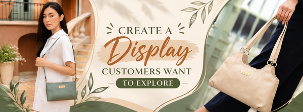 How to Build a Handbag Table Display That Encourages Browsing