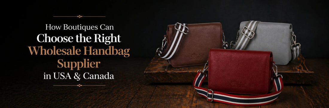 How Boutiques Can Choose the Right Wholesale Handbag Supplier in the USA & Canada