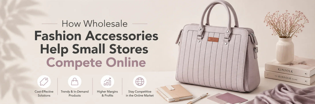 How Wholesale Fashion Accessories Help Small Stores Compete Online