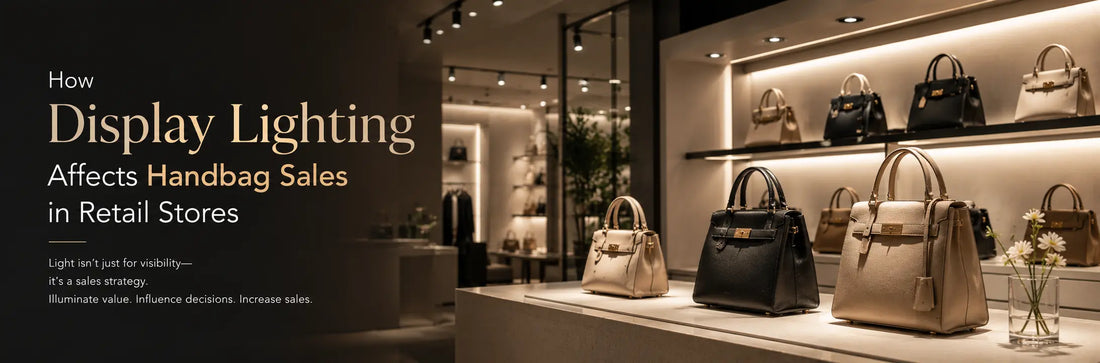 How Display Lighting Affects Handbag Sales in Retail Stores
