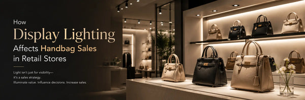 How Display Lighting Affects Handbag Sales in Retail Stores