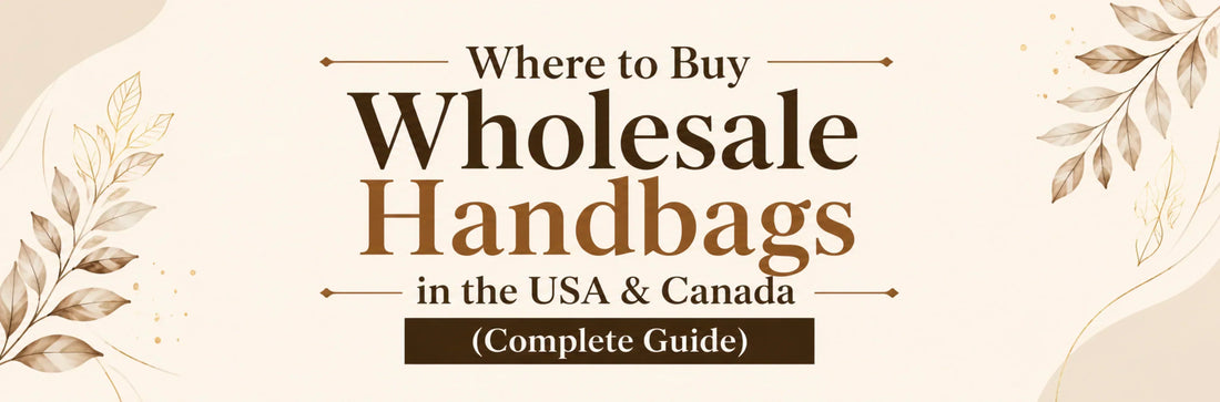 Where to Buy Wholesale Handbags in the USA & Canada (Complete Guide)