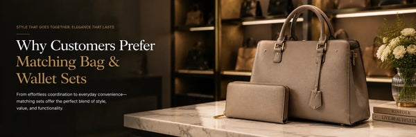Why Customers Prefer Matching Bag & Wallet Sets