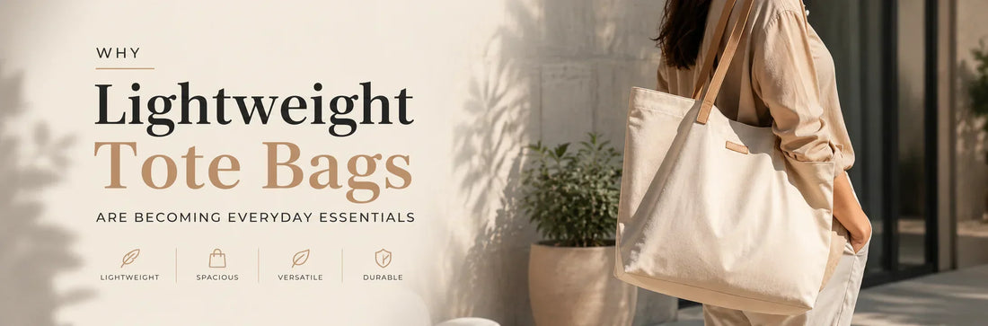 Why Lightweight Tote Bags Are Becoming Everyday Essentials