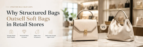 Why Structured Bags Outsell Soft Bags in Retail Stores