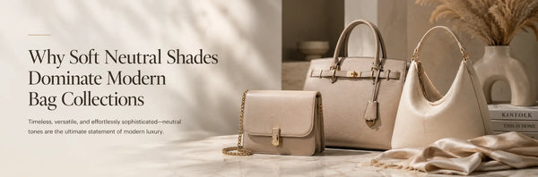 Why Soft Neutral Shades Dominate Modern Bag Collections