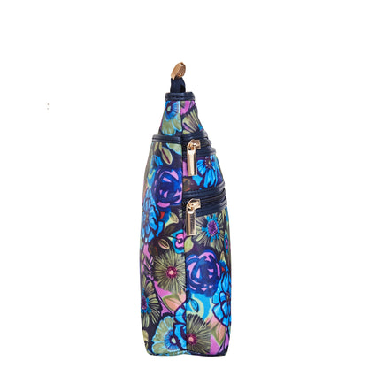 Elegant Women's Crossbody Bag with Botanical Print