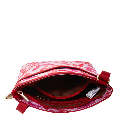 Women Butterfly Crossbody Bag - Fabric with Leather Trim For Wholesale