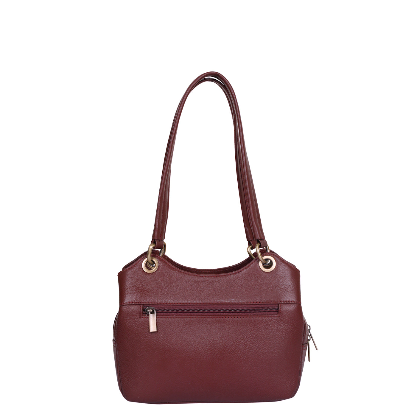 Cherry Red Genuine Leather Shoulder Bag Wholesale for Women – Designer Tote Handbag