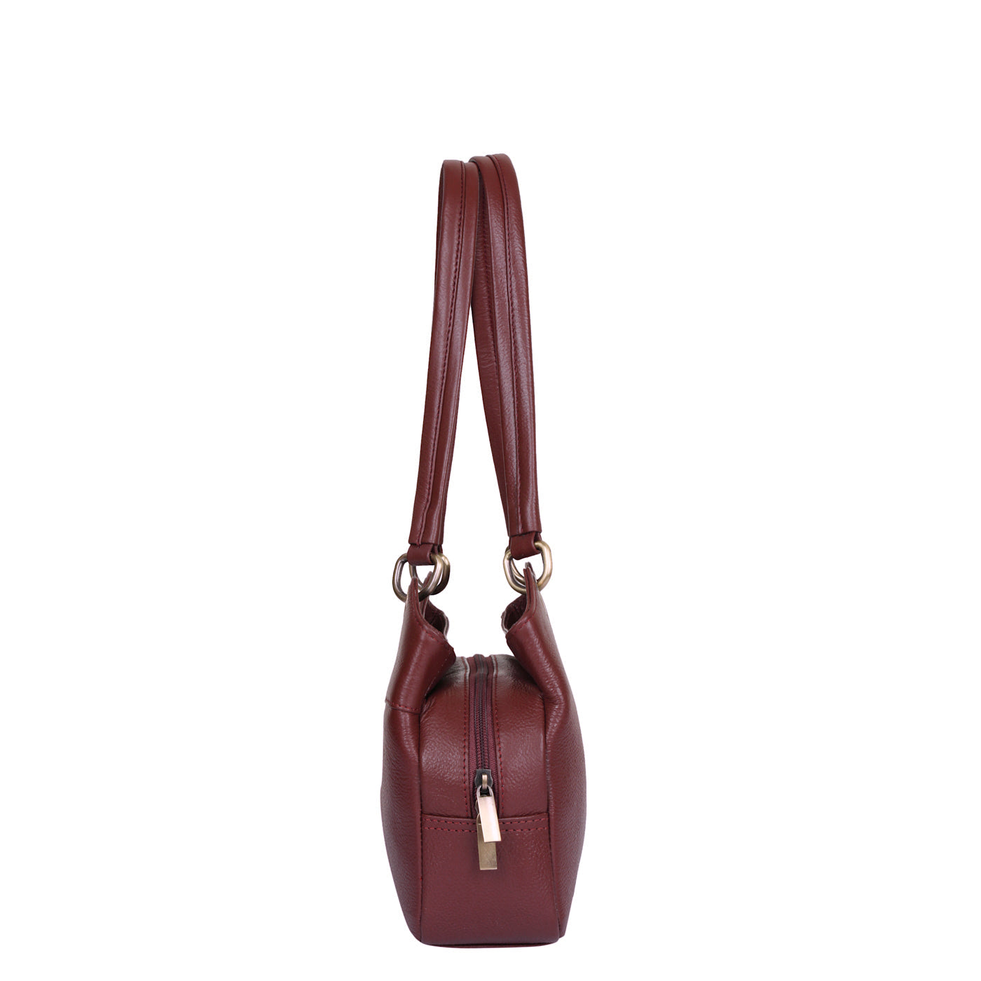 Cherry Red Genuine Leather Shoulder Bag Wholesale for Women – Designer Tote Handbag