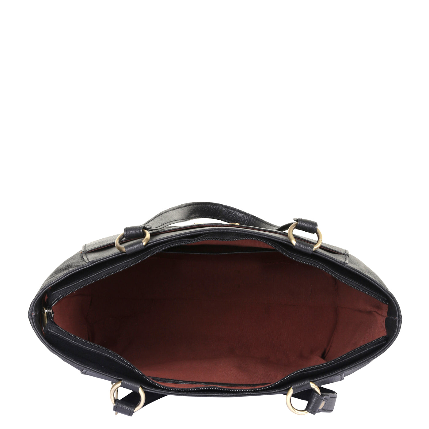 Black Genuine Leather Tote Shoulder Bag Wholesale for Women | Daily Use