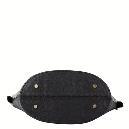 Black Genuine Leather Bucket Hobo Crossbody Bag Wholesale for Women – Office, Event & Travel