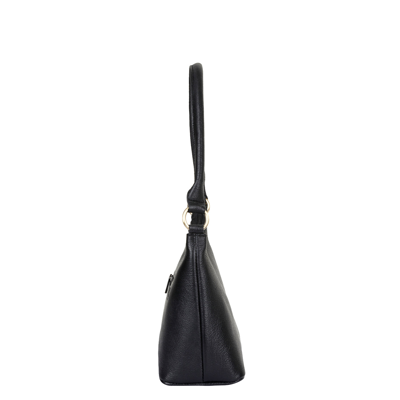Black Genuine Leather Hobo Shoulder Handbags Wholesale for Women  – Everyday Use