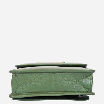 Olive Genuine Leather Mobile Crossbody Bag Wholesale for Women – Phone Purse
