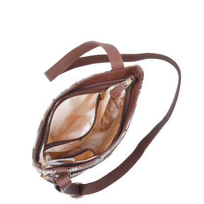 Abstract Tapestry Crossbody Sling Bag – Women’s Shoulder & Messenger Purse