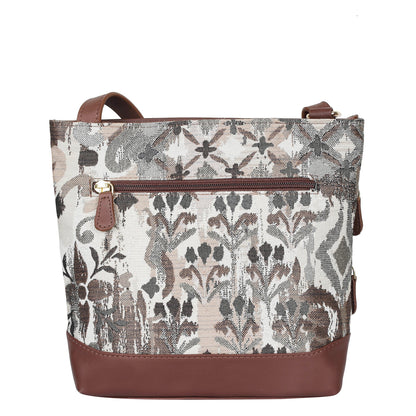 Abstract Tapestry Crossbody Sling Bag – Women’s Shoulder & Messenger Purse