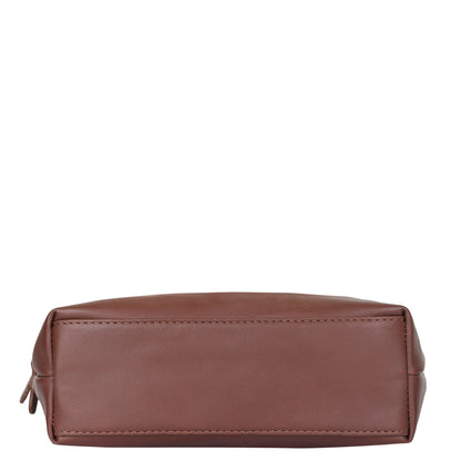 Botanical Tapestry Crossbody Bag – Women’s Shoulder & Messenger Purse with Genuine Leather Trim