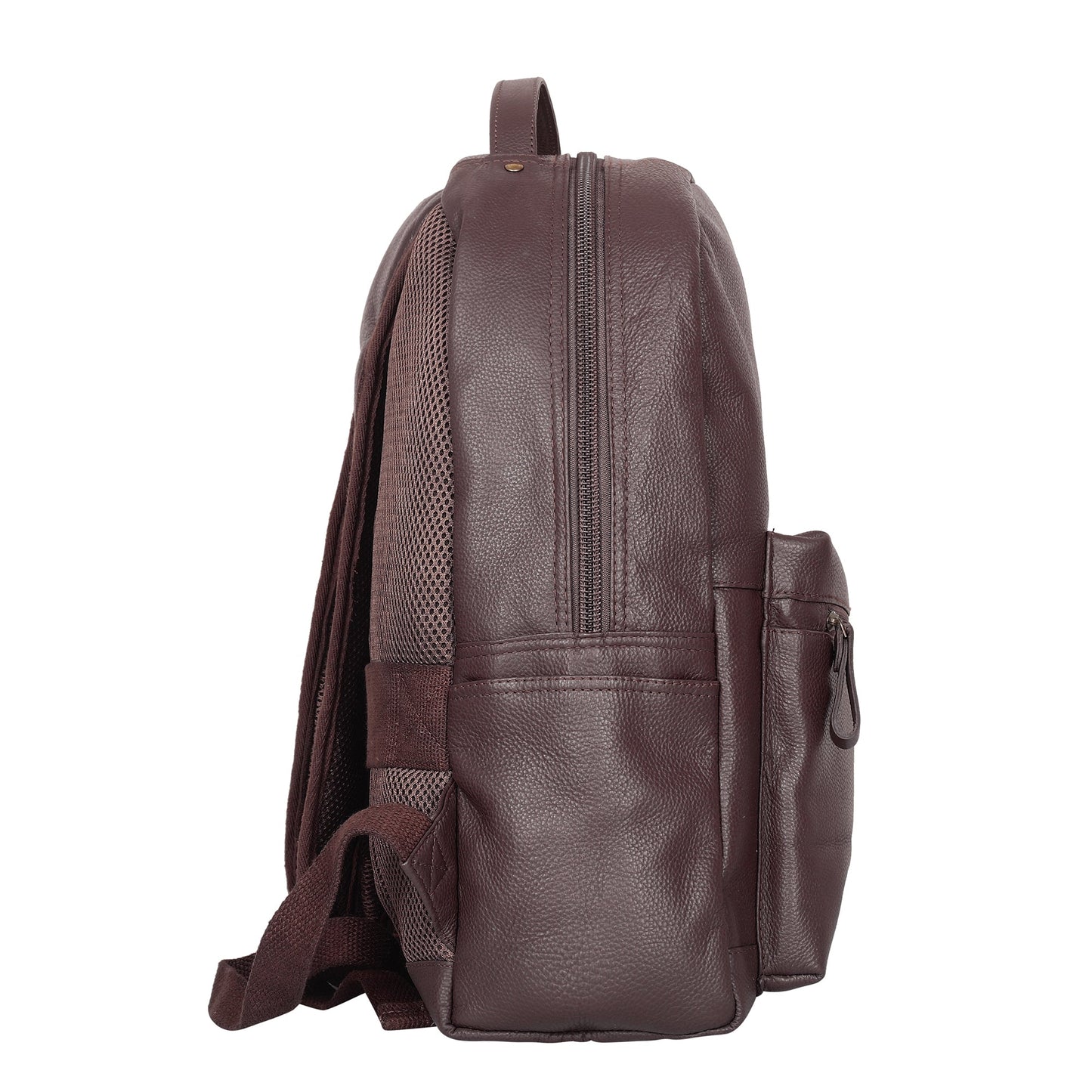 Genuine Leather Brown Backpack |16" H Travel Backpack for Women & Men | Multipurpose Daypack- Business, Office, Work, Gifting