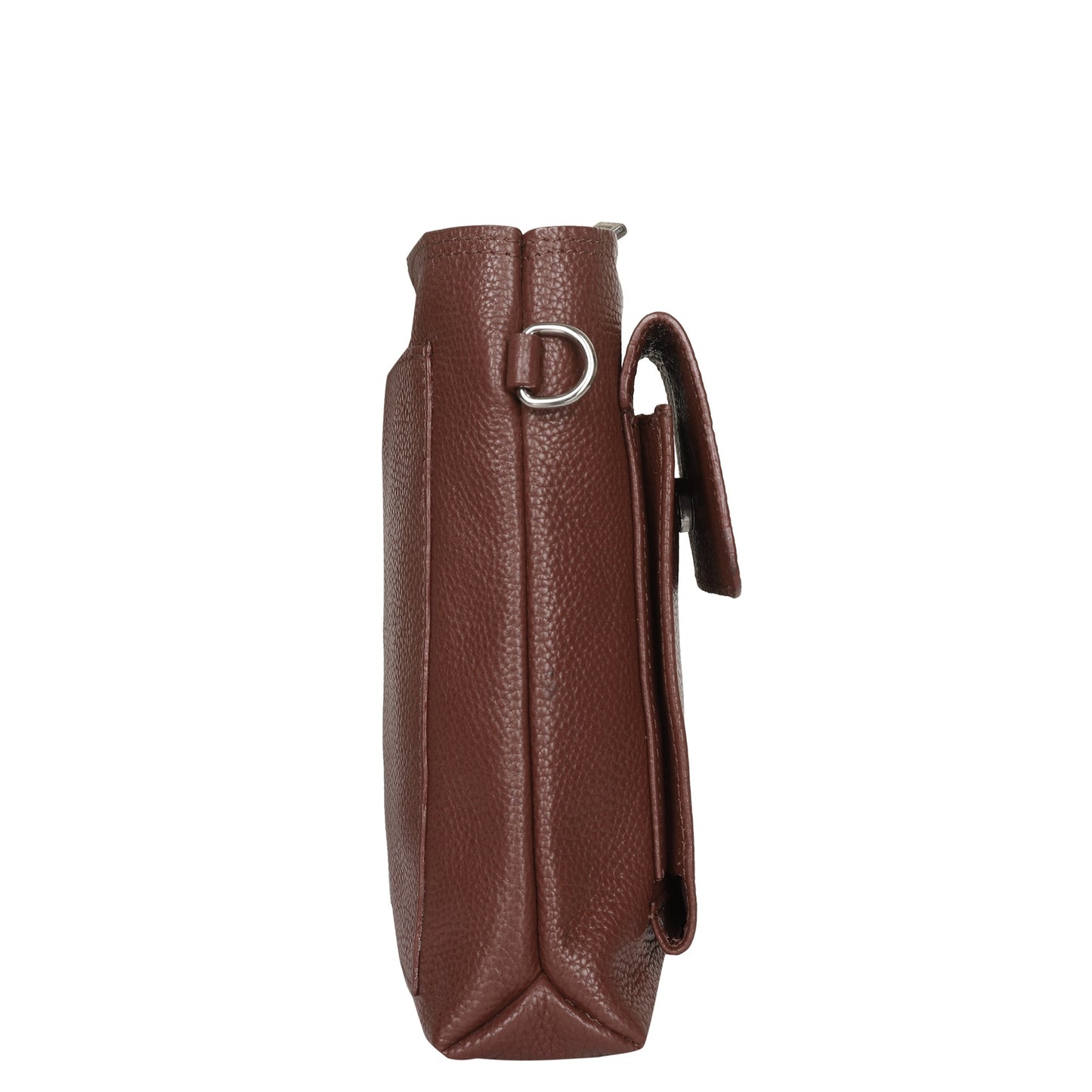 Men & Women Leather Sling Messenger Bag – Wholesale Crossbody Bag for Work, Travel & Everyday Use - Light Brown