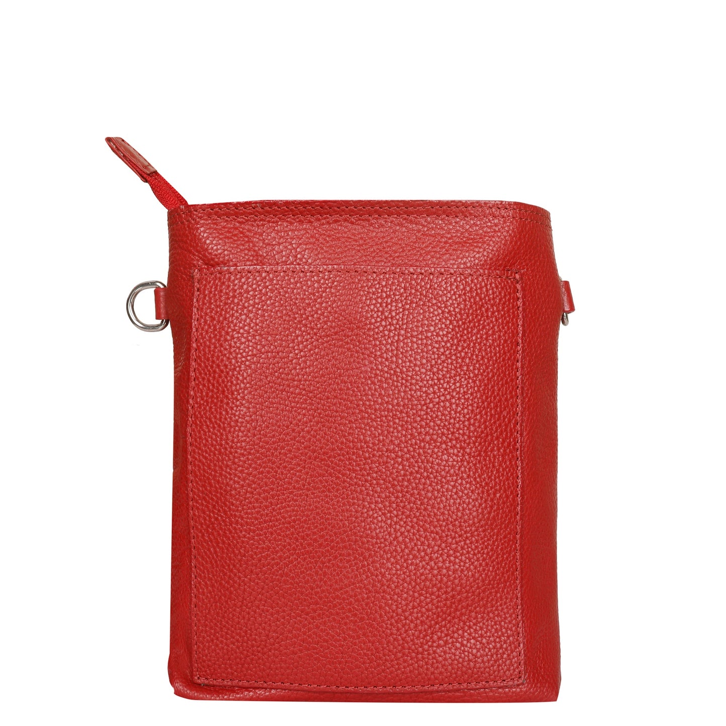 Leather Crossbody Sling Bag for Men & Women – Wholesale Messenger Bag for Work, Travel & Daily Use - Red