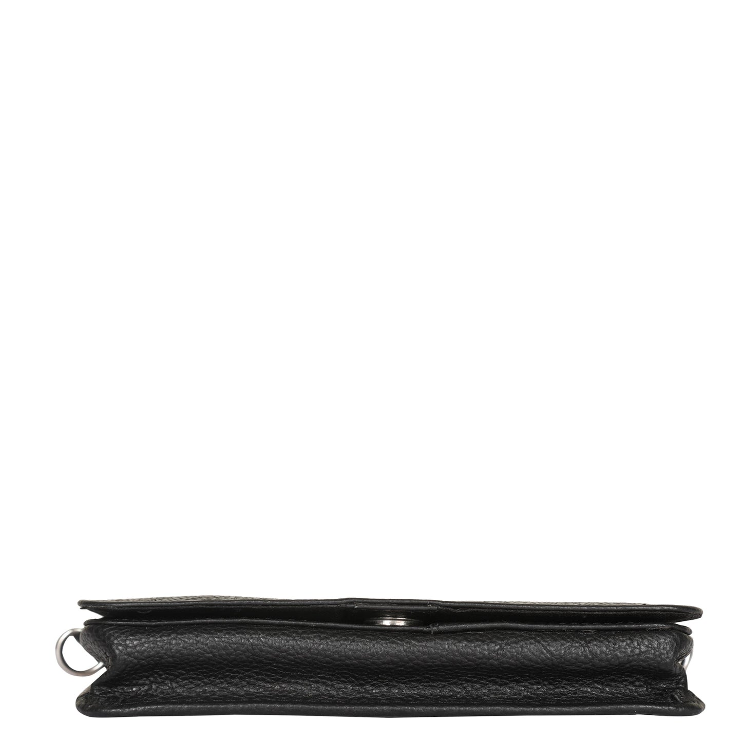 Genuine Leather Black Crossbody Shoulder Bag for Men & Women – Wholesale Sling Messenger Bag for Work & Daily Use