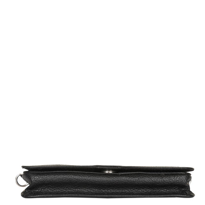 Genuine Leather Black Crossbody Shoulder Bag for Men & Women – Wholesale Sling Messenger Bag for Work & Daily Use