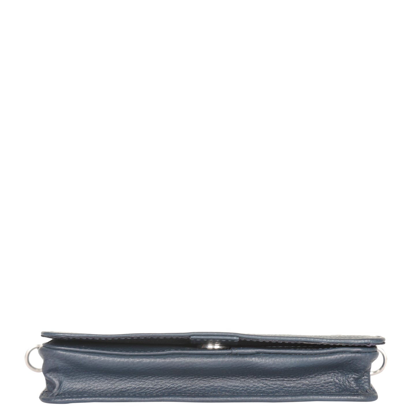 Genuine Leather Navy Blue Crossbody Shoulder Bag for Men & Women – Wholesale Sling Messenger Bag for Travel & Daily Use