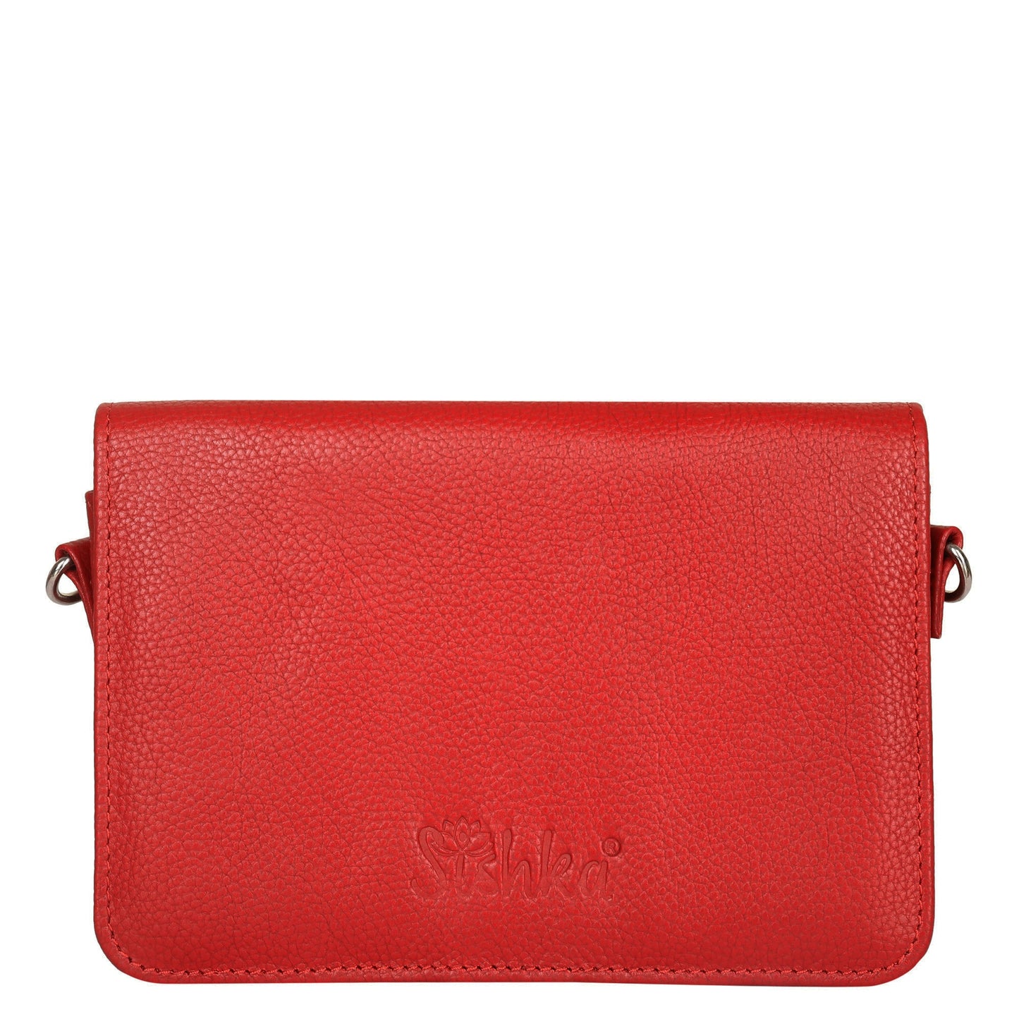 Wholesale Genuine Leather Red Crossbody Shoulder Bag for Men & Women – Sling Messenger Bag for Work & Travel