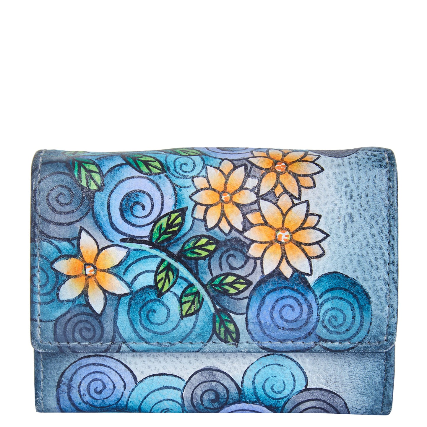 Abstract Style: Unique Hand-Painted Wallets