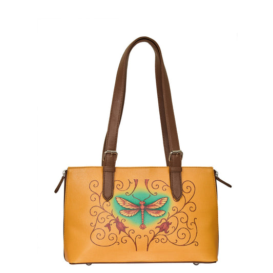 Tote Bag for Ladies'– Stylish Women's Printed Leather Shoulder, Handbag & Top Handle Purse – Travel, Work & Daily Use