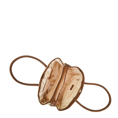 Genuine Leather Printed Carryall Tote for Women – Stylish Shoulder, Top Handle & Handbag for Ladies – Office, Work, Travel & Daily Use