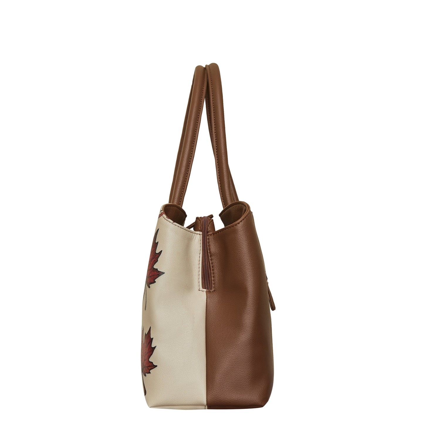 Genuine Leather Printed Carryall Tote for Women – Stylish Shoulder, Top Handle & Handbag for Ladies – Office, Work, Travel & Daily Use