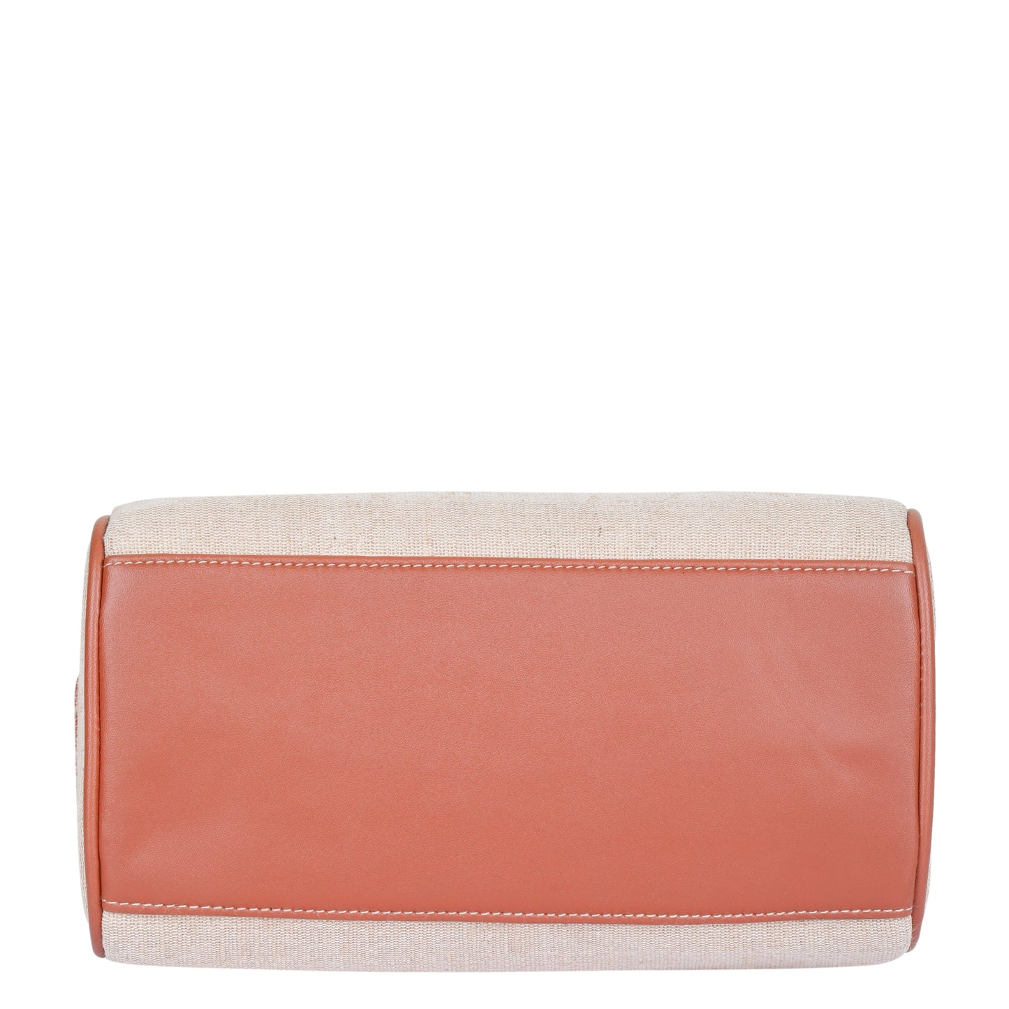 Wholesale Beige Fabric Crossbody Tote Handbag with Vegan Trim