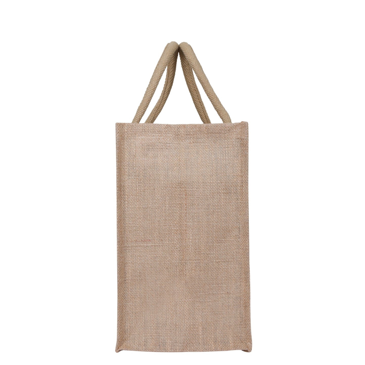 Printed Natural Jute Tote Bag – Eco-Friendly Reusable Bag for Shopping, Grocery, Travel, Beach, Gifting and Daily Use