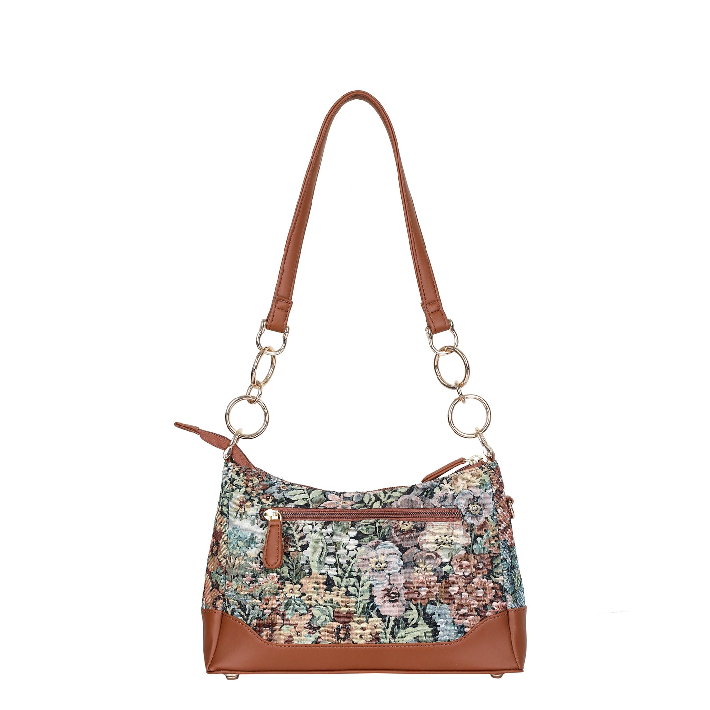 Wholesale Botanical Tapestry Shoulder Bag for Women – Vegan Leather ‑ Trimmed Tote, Sling Purse & Satchel
