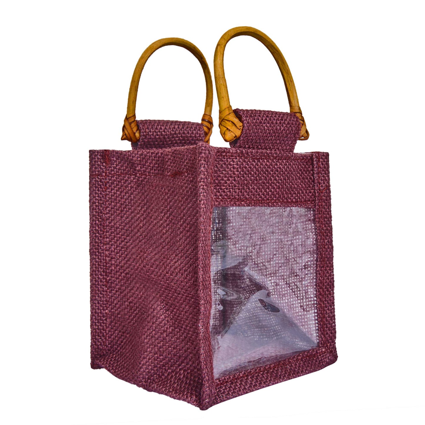 Burlap Gift Bags  – Natural Jute Pouches for Wedding, Christmas, New Year, Parties, Birthday Gifts (Packs of 7)