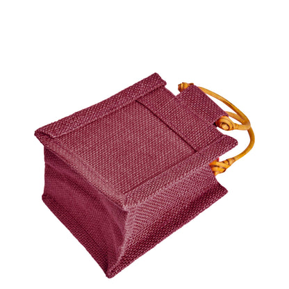 Burlap Gift Bags  – Natural Jute Pouches for Wedding, Christmas, New Year, Parties, Birthday Gifts (Packs of 7)