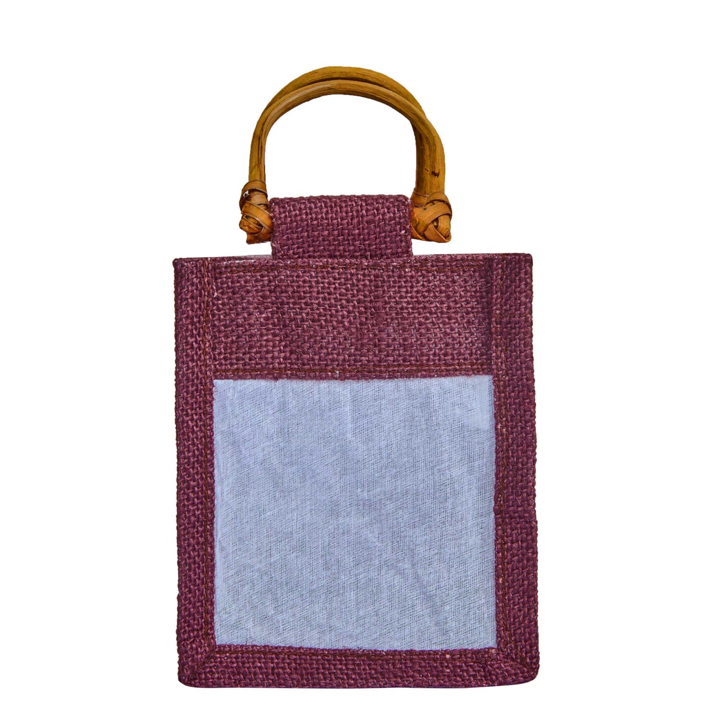 Colored Burlap Gift Bags Jute Pouches, Perfect for Christmas, New Year, Thanks Giving (7-Pack )