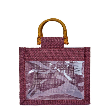 Eco-Friendly & Reusable Jute Gift Bags – Burlap Pouches for Bridesmaids, Wedding Gifts, DIY Favors (7 Pcs )