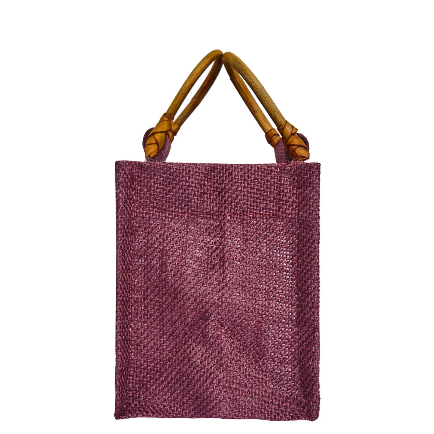 Coloured Jute Gift Bags with Organza Panels –Pouches for Weddings, Birthdays, Christmas, New Year (7 Pcs)