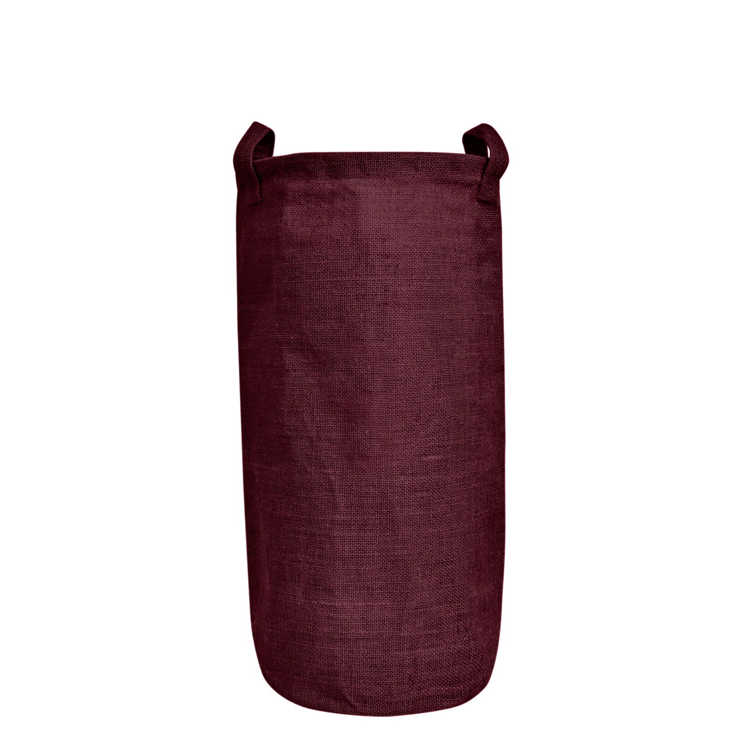 Coloured Foldable Jute Laundary Storage Bins –Burlap Hampers with Handles for Clothes, Toys, Laundry & Nursery Organization (Packs of 4)